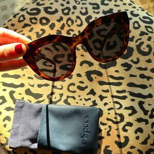 Le Specs AIR HEART Sunnies in Tort (Brand New!)